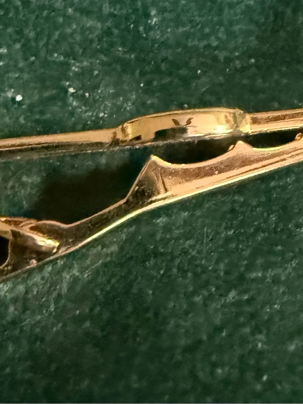 Cuff links w/tie clip